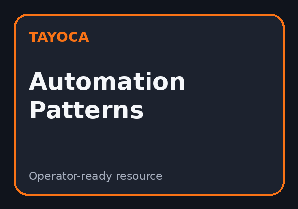 GitOps automation pattern preview